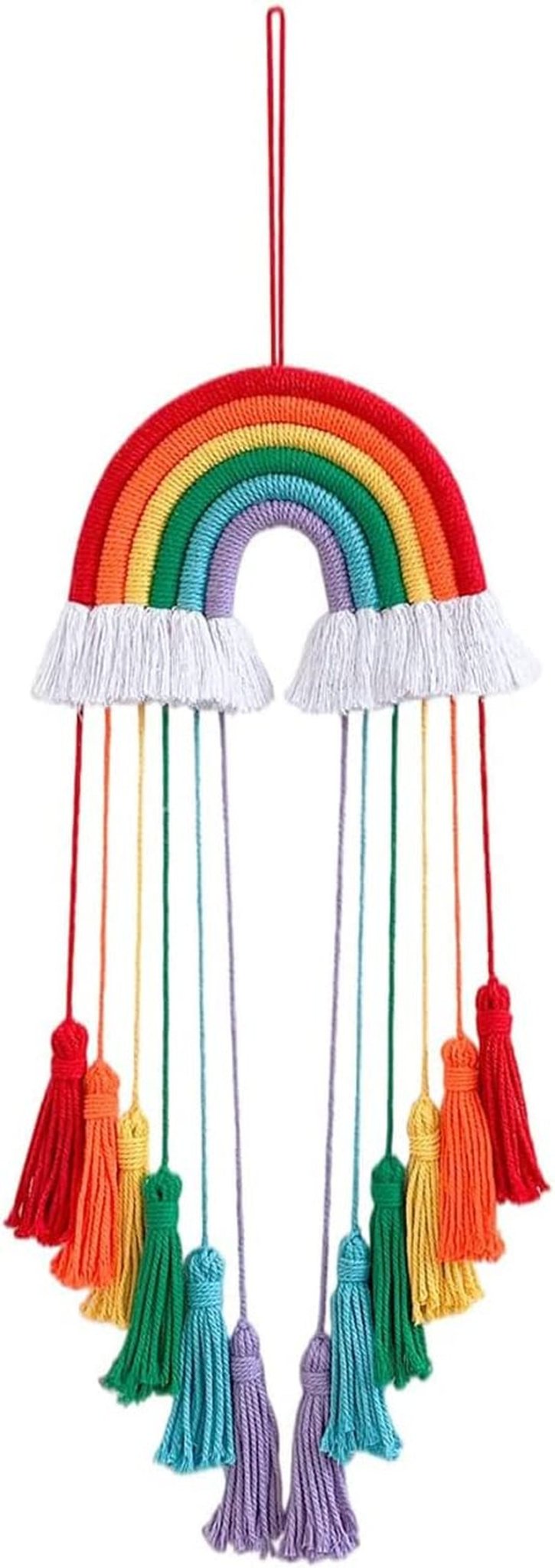 Tapisserie arc-en-ciel décoration corde en coton arc-en-ciel Accueil - Accessoires et Décorations Naty Shop Default Title