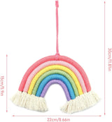 Tapisserie décorative arc-en-ciel décorant la chambre de la chambre d'enfant Casa - Accessoires et Décorations Naty Shop