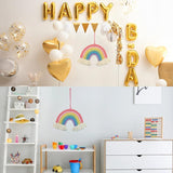 Tapisserie décorative arc-en-ciel décorant la chambre de la chambre d'enfant Casa - Accessoires et Décorations Naty Shop