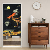 Tapisserie style japonais noren longue et épaisse porte de séparation Maison - Accessoires et Décorations Naty Shop H150 X L85 Cm (pack de 1)
