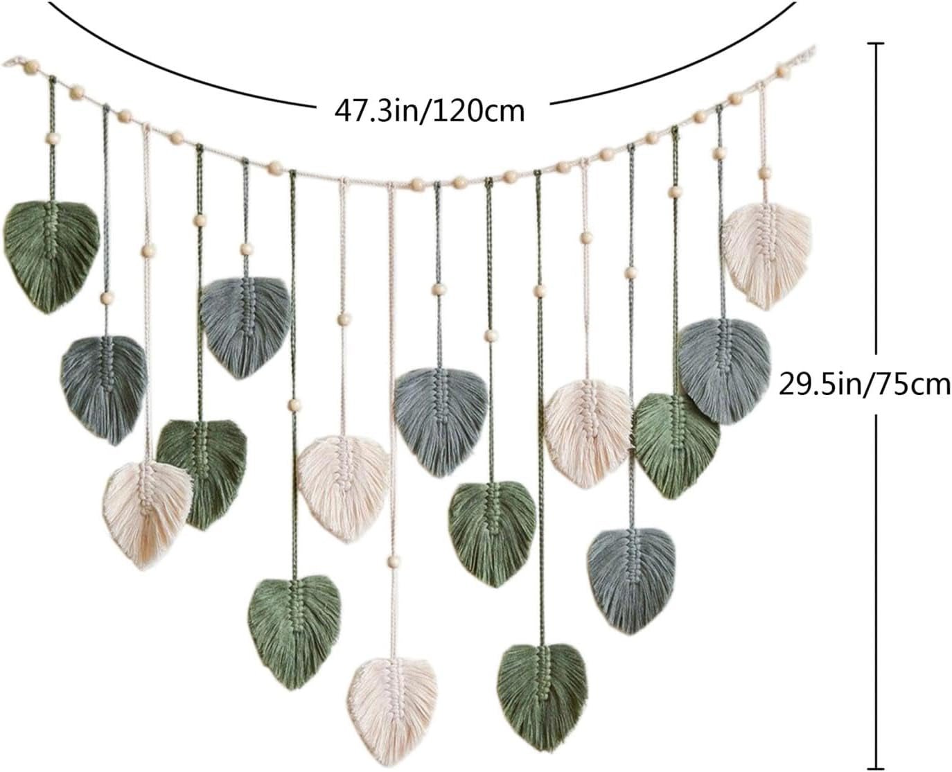 Tapisserie tissée décoration maison ornement chic clips Maison - Accessoires et Décorations Naty Shop