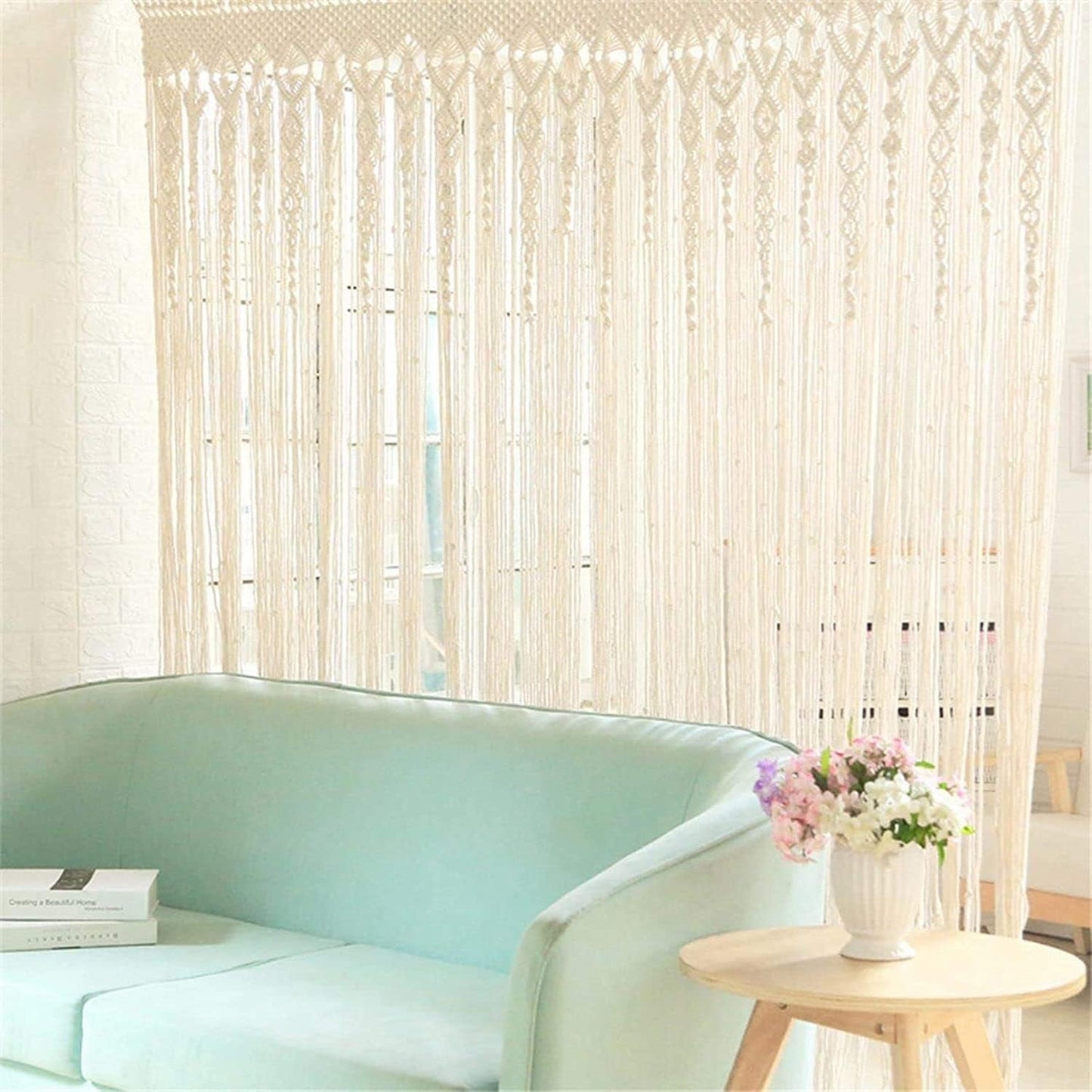 Tapisserie tissée pour séparer la salle de mariage Accueil - Accessoires et Décorations Naty Shop