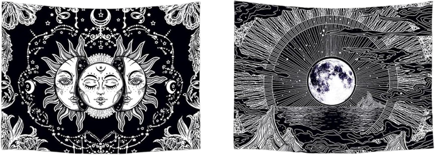 Ulticool tapisserie maison plage mer palmier île - Naty Shop