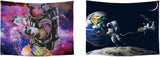 Ulticool tapisserie maison plage mer palmier île - Naty Shop
