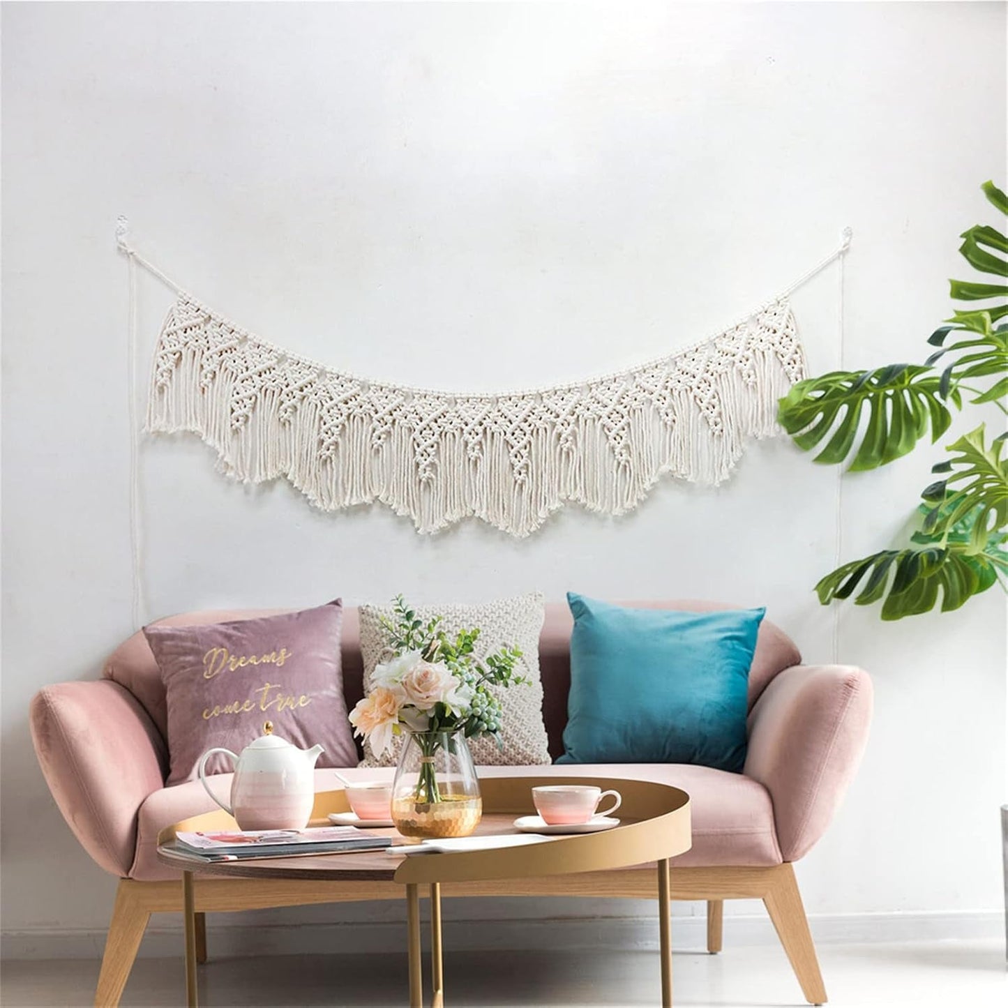 Tapisserie murale tissée bannière mariage Maison - Accessoires et Décorations Naty Shop