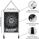 tapisserie Weldomcor tarot crâne coucher de soleil Accueil - Accessoires et Décorations Naty Shop