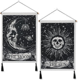 Tapisserie Weldomcor crâne tarot ensemble soleil Accueil - Accessoires et Décorations Naty Shop Crânes Crânes
