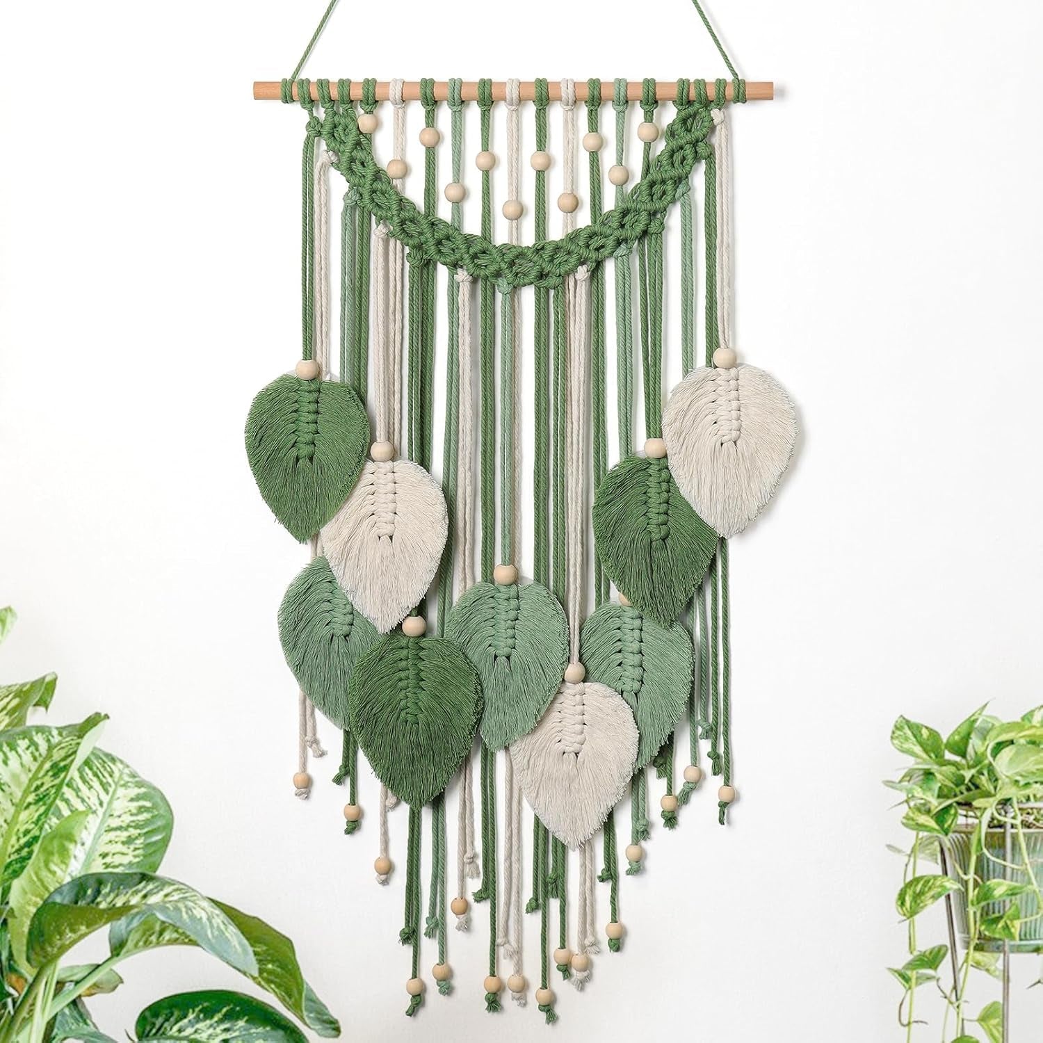 Tapisserie Weldomcor tapisserie petit commerce perles feuilles de bois Accueil - Accessoires et Décorations Naty Shop Salutations