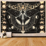 Tapisserie yrendenge papillon noir soleil lune naturel Accueil - Accessoires et Décorations Naty Shop Default Title
