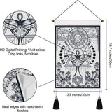 Tapisserie Yugarlibi 2pcs petites tapisseries suspendues lune et soleil Accueil - Accessoires et Décorations Naty Shop