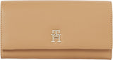 Tommy Hilfiger Aw0aw17267 Femmes Portefeuille Femmes Naty Shop Kaki (Safari Canvas) Os