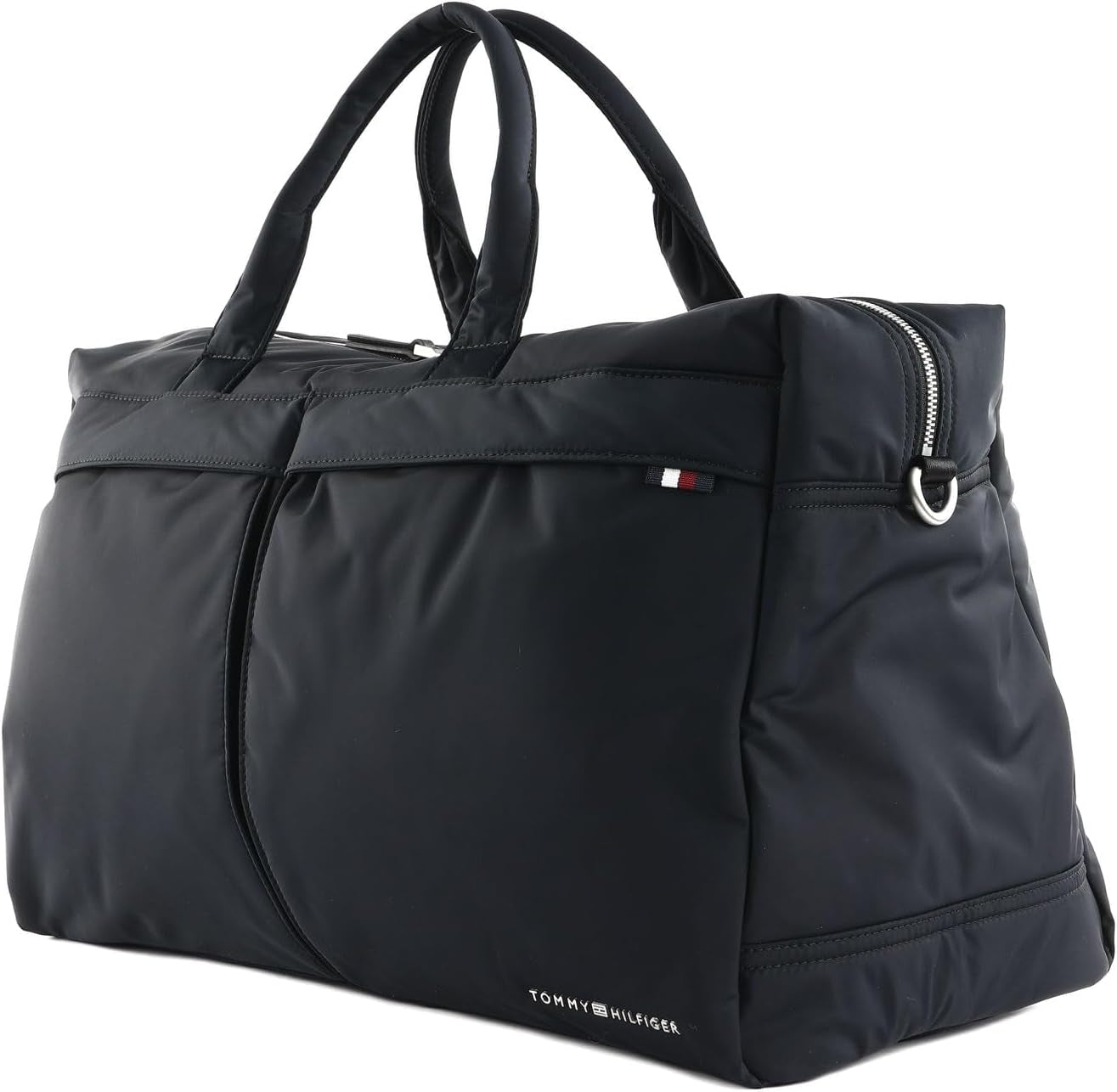 Tommy Hilfiger TH Signature Travel Bag AM0AM12218, sac de voyage pour hommes, noir (Noir) Bagages et équipements de voyage Naty Shop