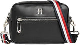 Tommy Hilfiger Sac bandoulière Sac Iconic Camera Bag Petit Sacs Femme Naty Shop Noir