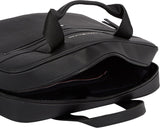 Tommy Hilfiger ESSENTIAL PU COMPUTER BAG sac pour ordinateur portable pour hommes, Noir, OS Bagages et équipement de voyage Naty Shop