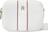 TOMMY HILFIGER Poppy Camera Bag Body Aw0aw17230 Crossover pour femme et équipement de voyage Naty Shop Blanc (corps écru)