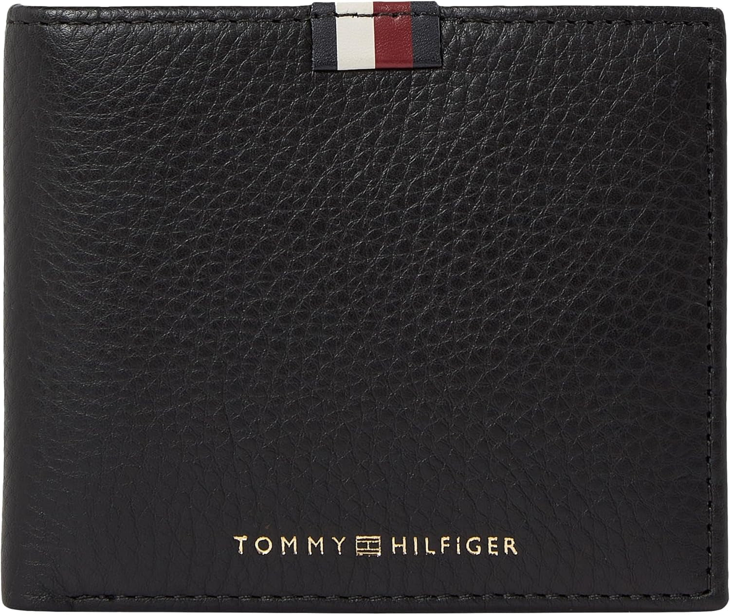 Tommy Hilfiger Men's Th Prem Lea Cc Flap and Coin Am0am11270 Portefeuilles Portefeuille Homme Naty Shop Noir (Noir) Os