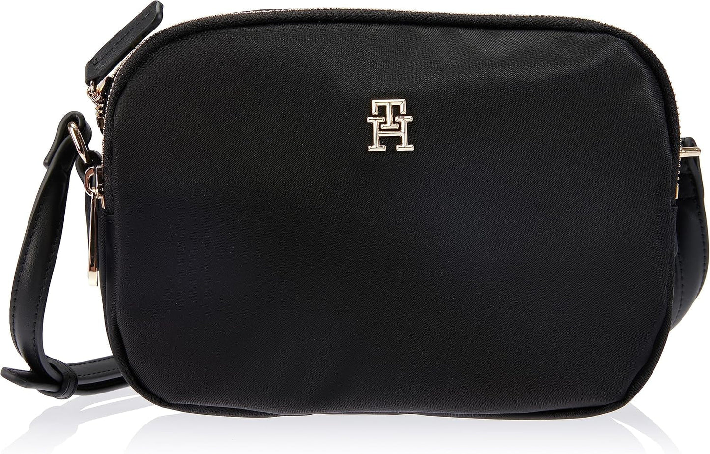 Tommy Hilfiger POPPY TH CROSSOVER Crossovers Femme, Noir (Noir), OS Sacs femme Naty Shop Titre par défaut