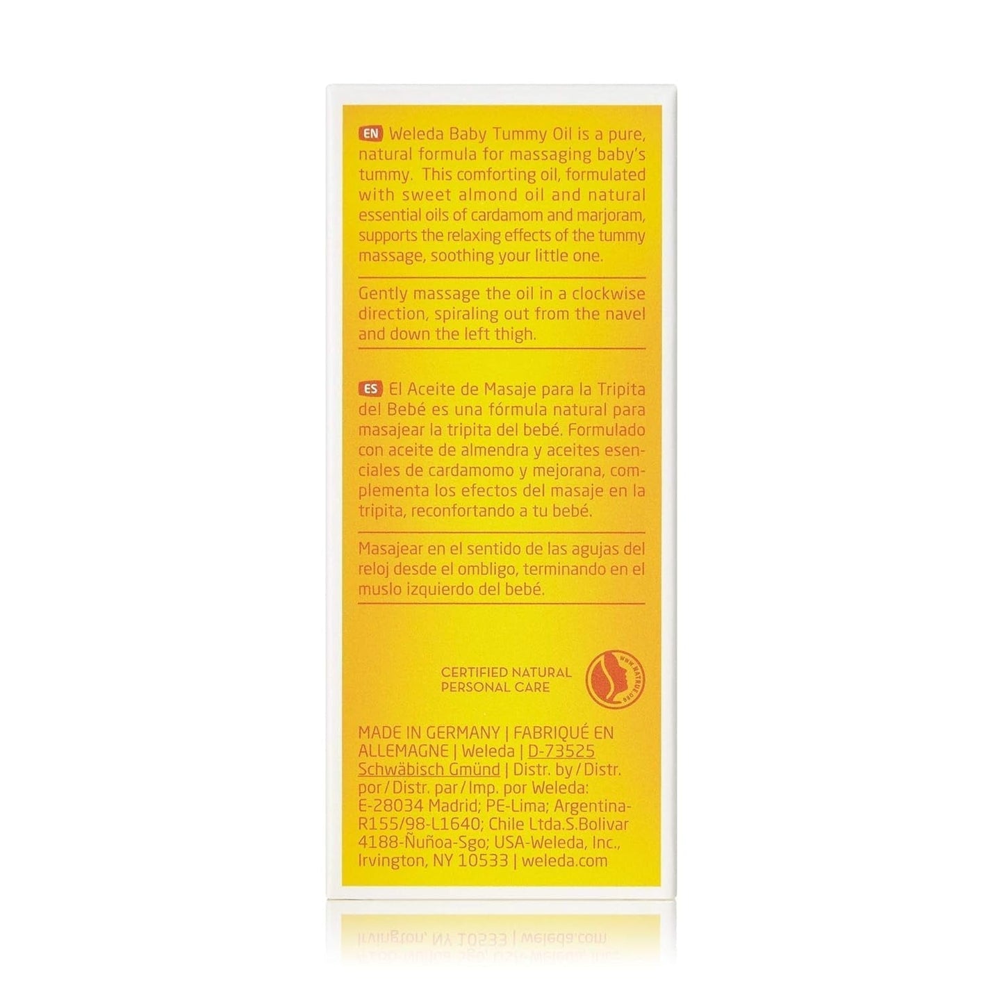 Weleda Huile Ventre Bébé, 50 ml Enfant - Bains et soins Naty Shop