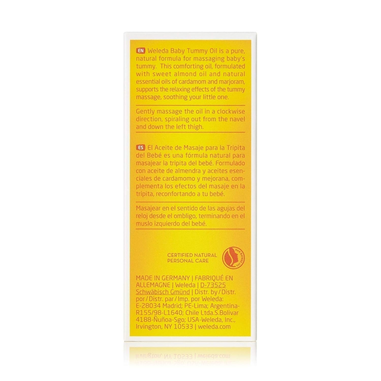 Weleda Huile Ventre Bébé, 50 ml Enfant - Bains et soins Naty Shop